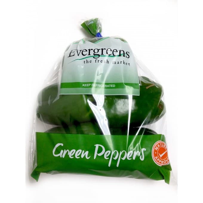 Green Peppers Cello pkt