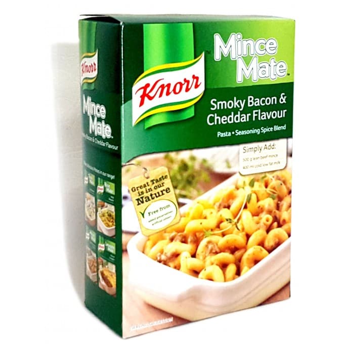 Knorr Mince Mate Smokey Bacon & Cheddar Flavour 230g