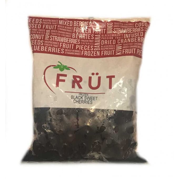 Frut Frozen Black Sweet Cherries 1Kg