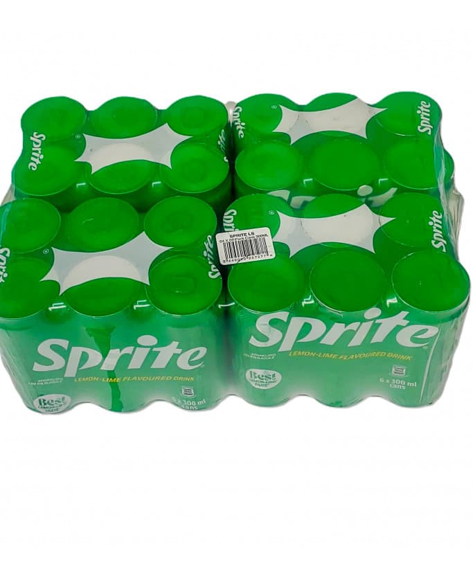 Soda Drink Can Sprite Lemon Lime LS 24 x 300ml