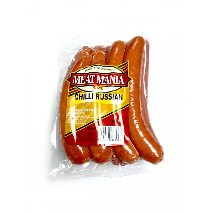 Meat Mania Chilli Russians (200G) 2kg Pack