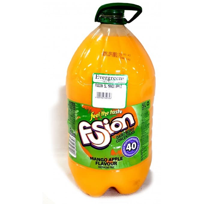 Fusion Mango Apple Concentrated Liquid 5L