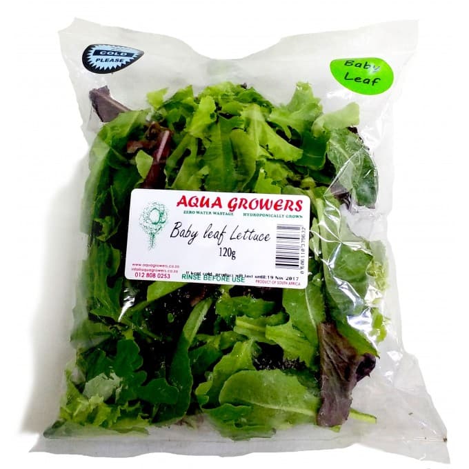 Aqua Grower Baby Leaf Lettuce 120g
